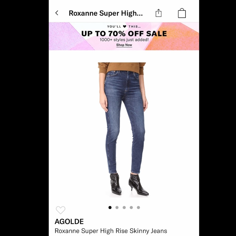 Roxanne Super High Rise Skinny Jean